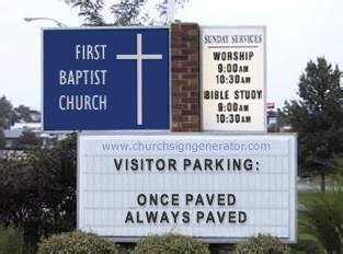 Visitor Parking: Once Paved, Always Paved
