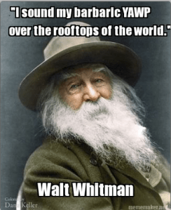 whitman yawp