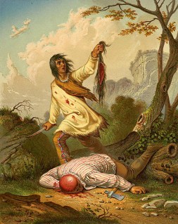 Scalping_lithograph_circa_1850s